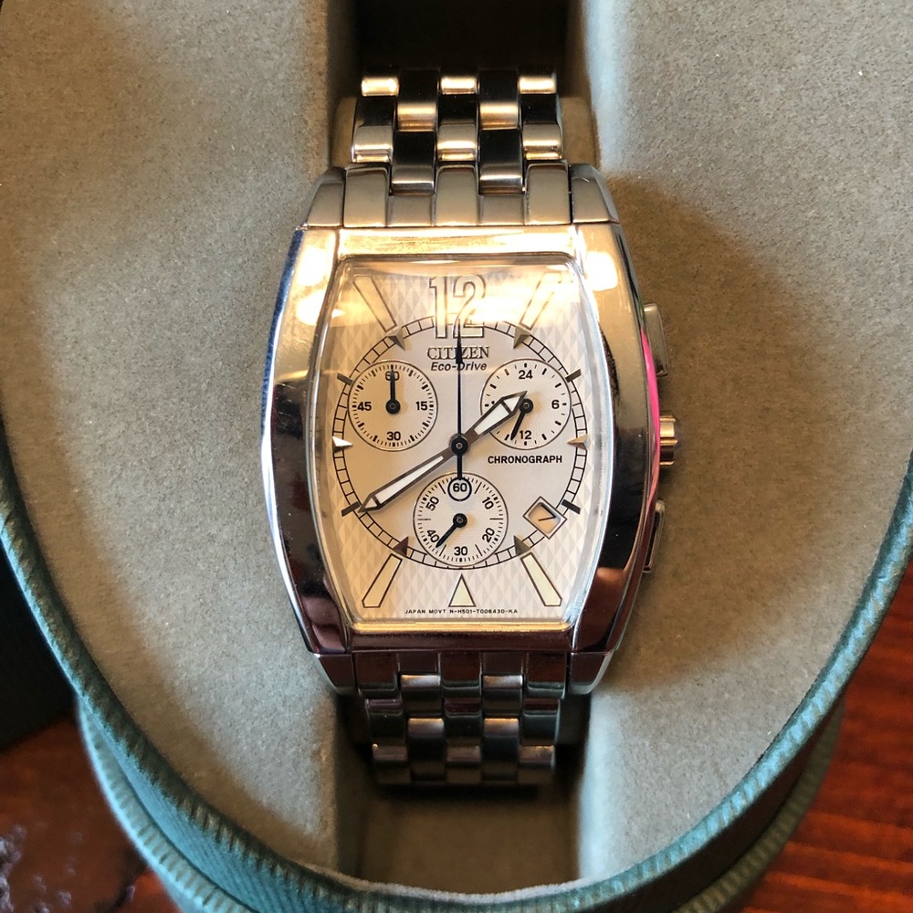 Men’s Citizen Eco Drive Chronograph Watch
